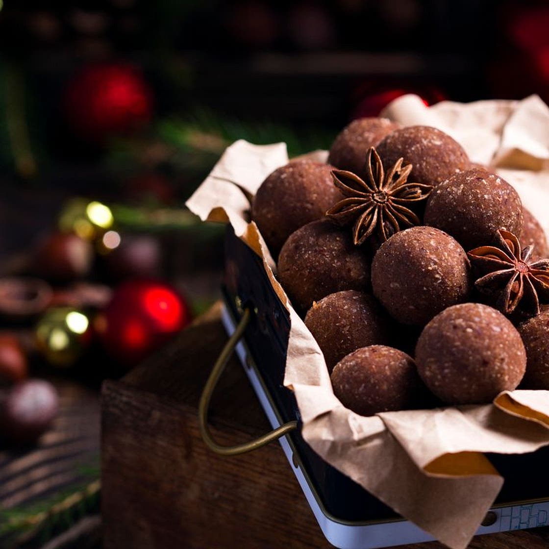 Truffes au chocolat