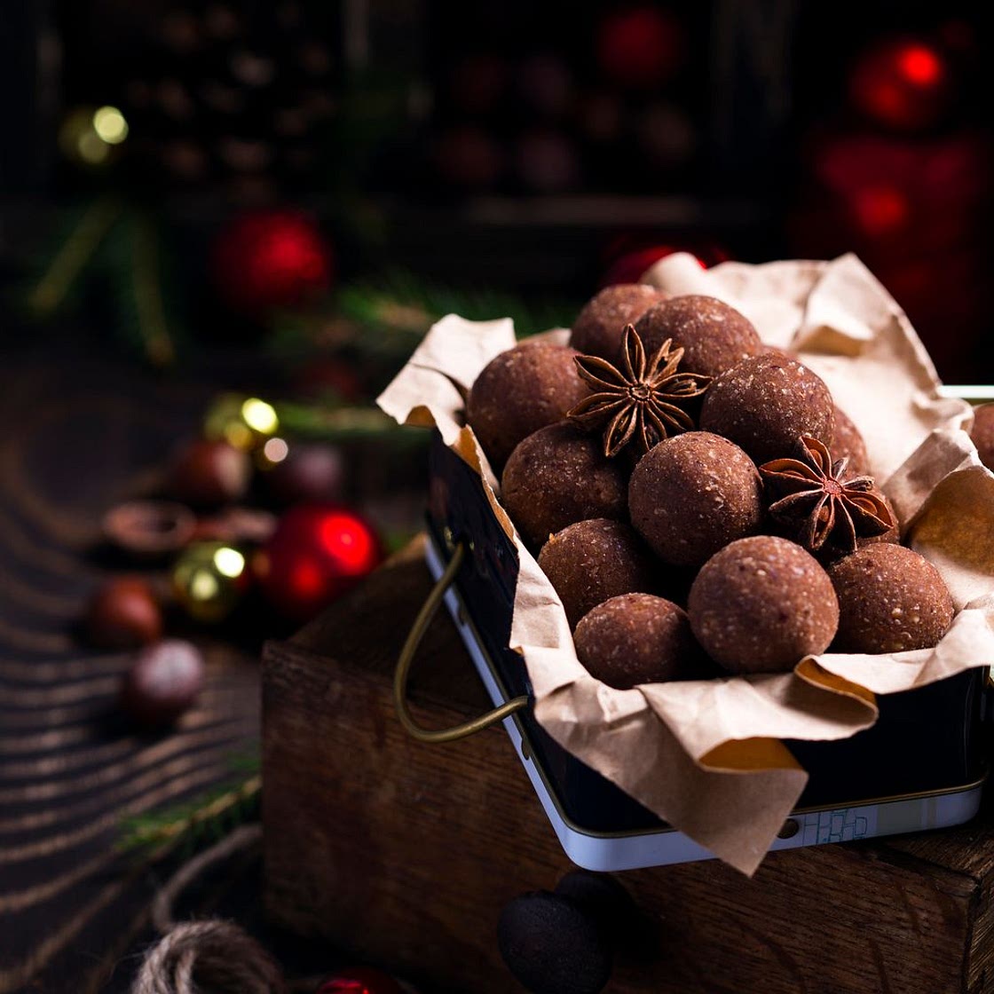 Truffes au chocolat