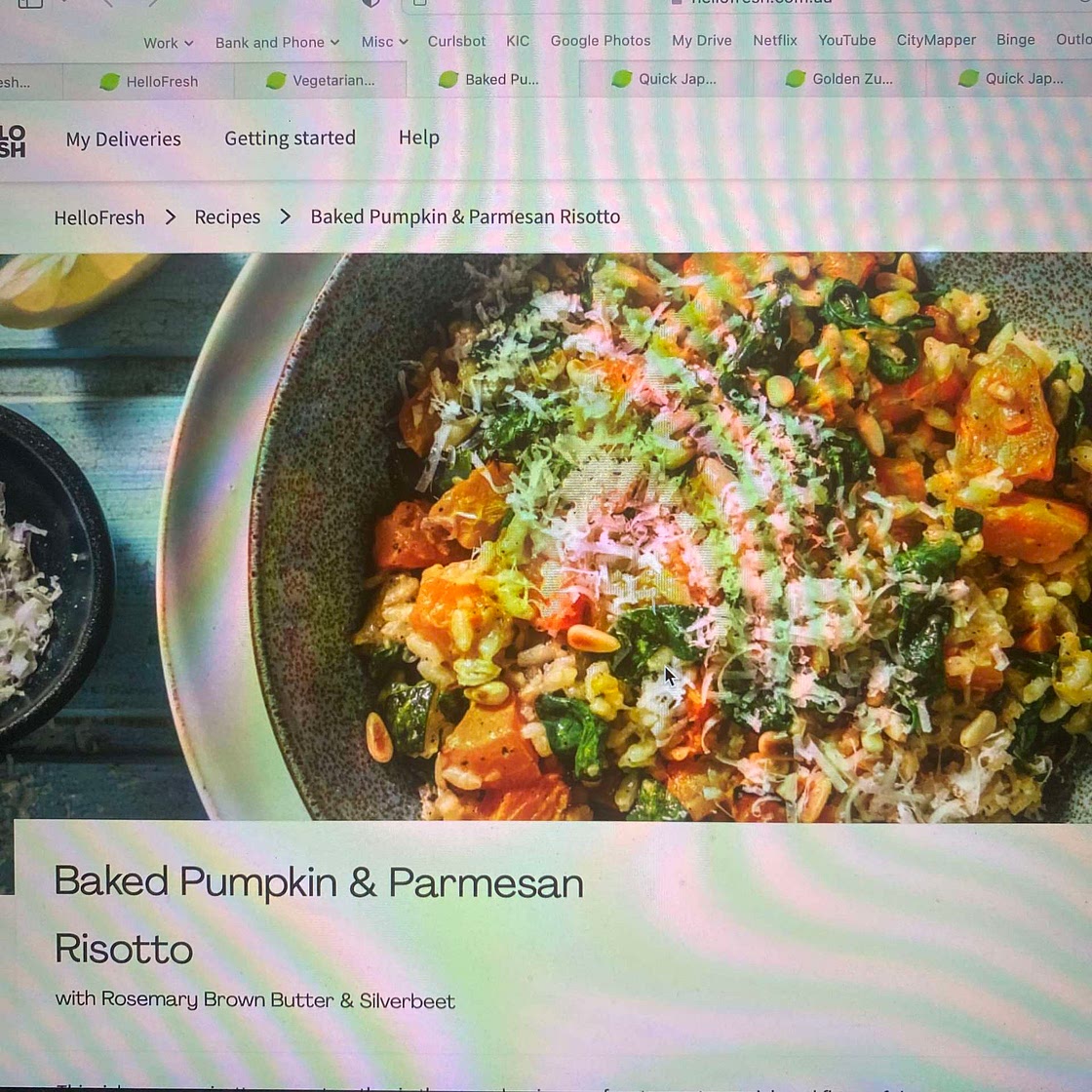 Baked Pumpkin & Parmesan Risotto