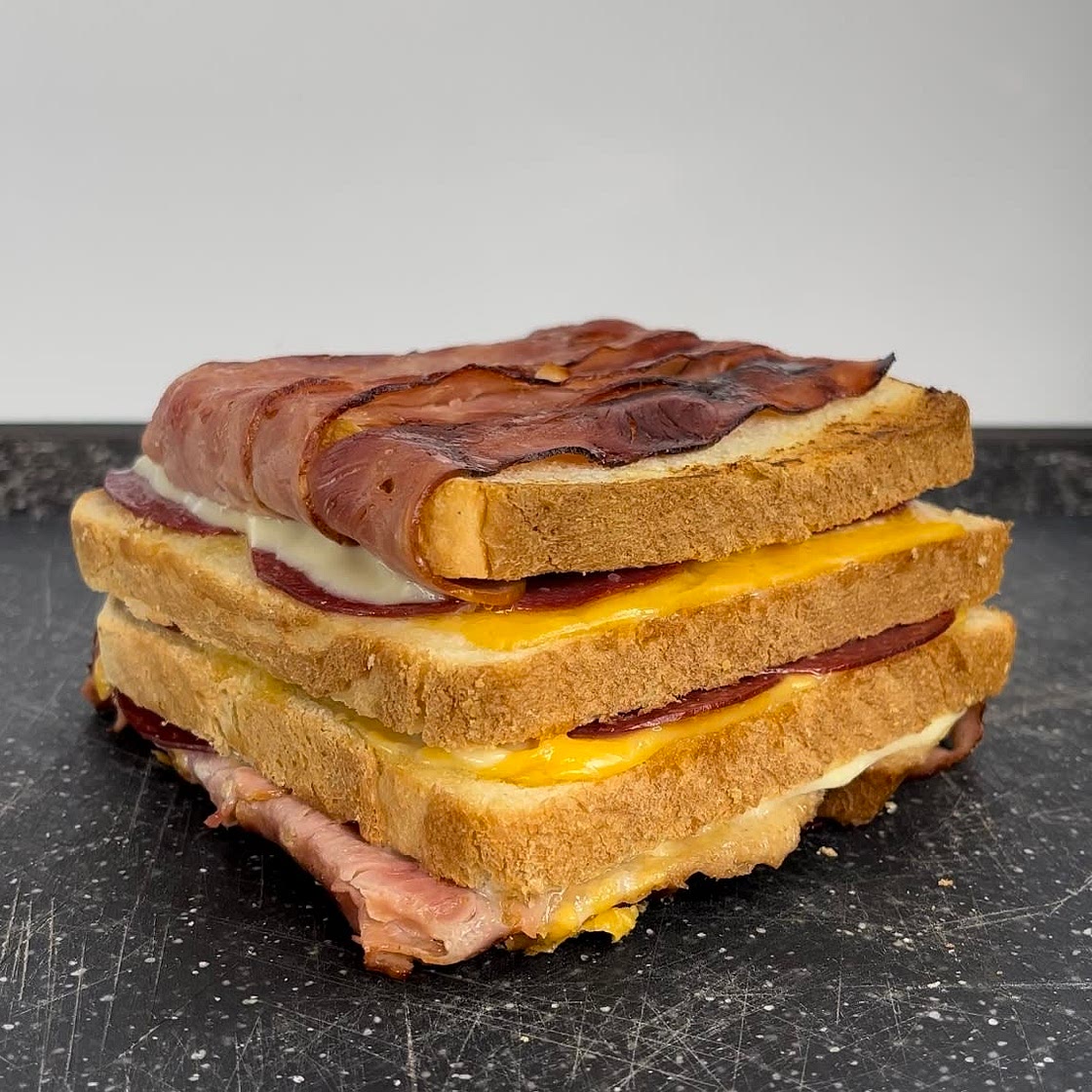 Giant oven baked sandwich