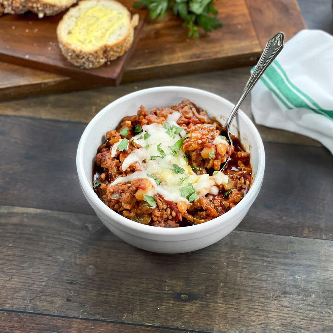 Italian Sausage and Pepper Chili