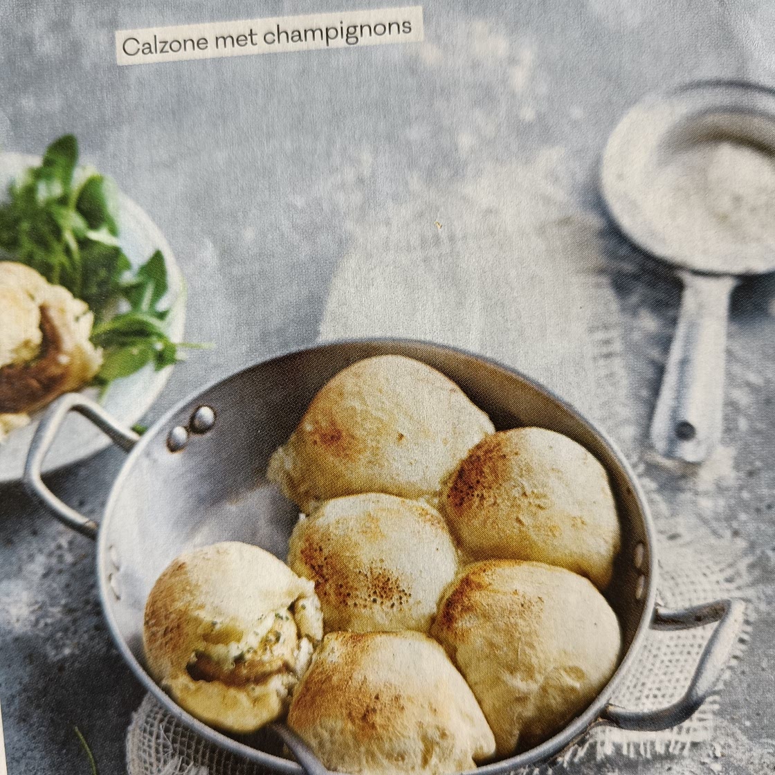Calzone met champignons