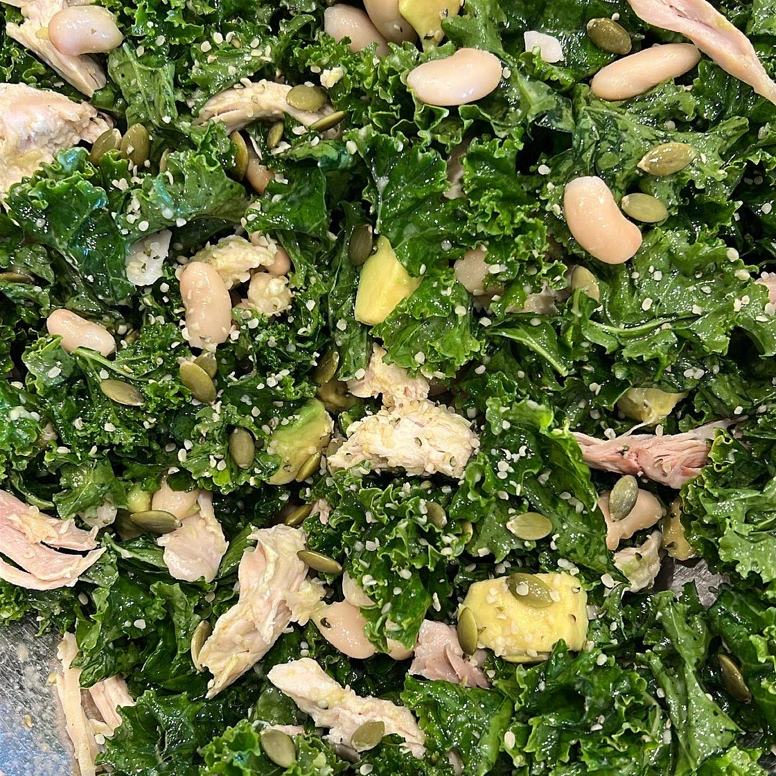 Copy-Cat Erewhon Kale Salad 