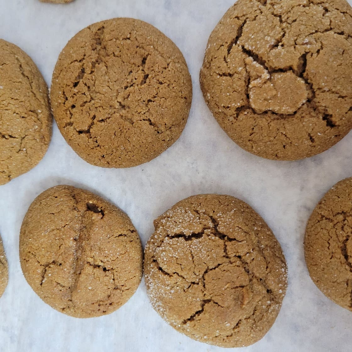 Seriously Soft Molasses Cookies