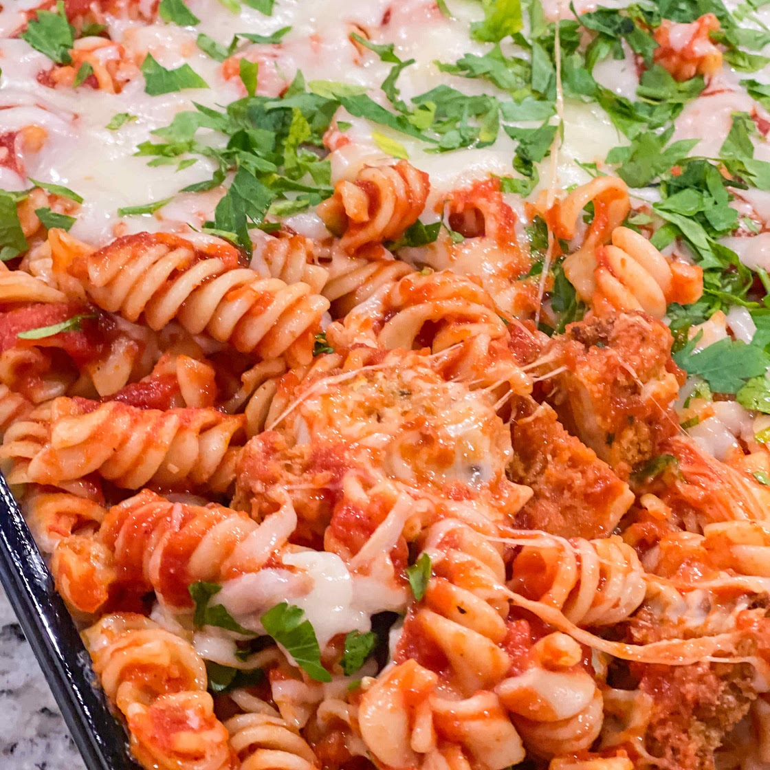Chicken Parmesan casserole 