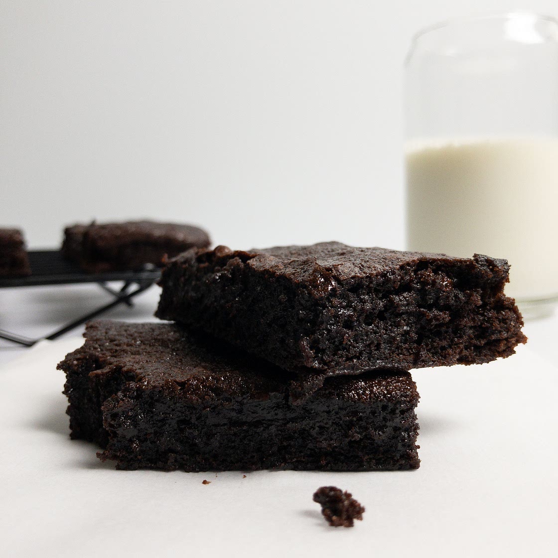 Fudgy Small Batch Brownies