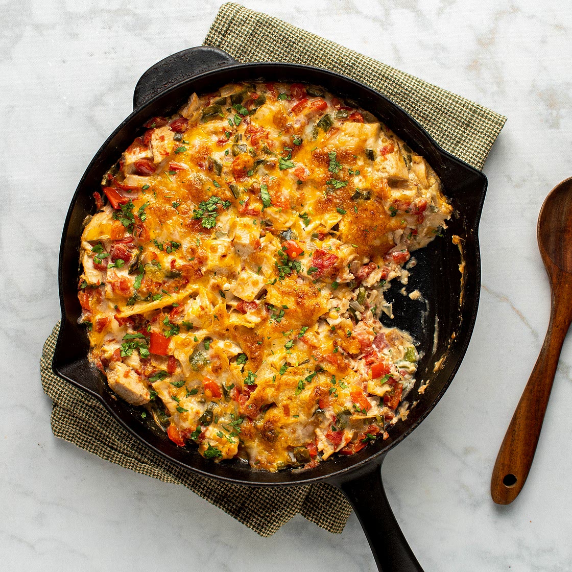 Quick King Ranch Chicken Casserole