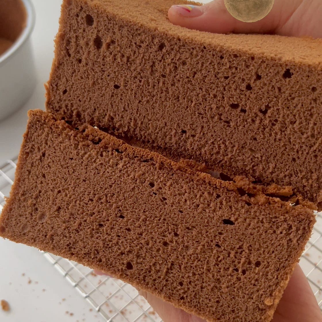 Chocolate Chiffon Cake
