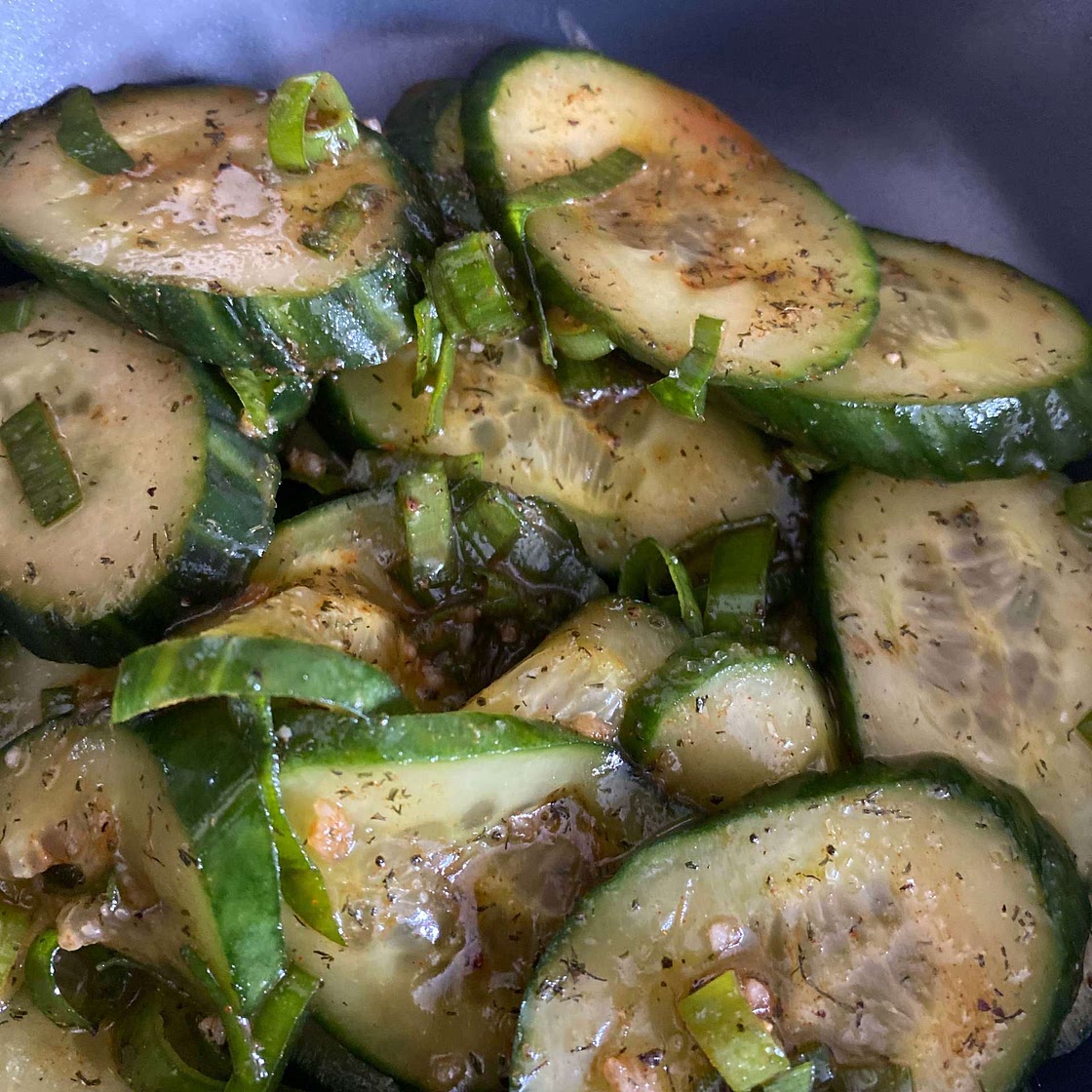 Korean Cucumber Salad - Oi Muchim (오이무침)