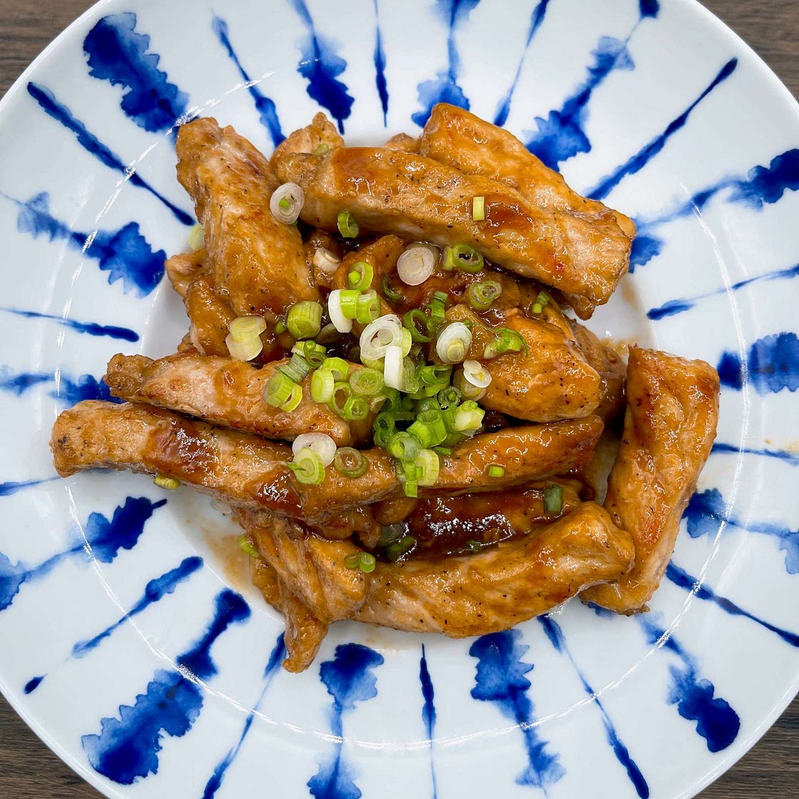 Spicy Pork Strips