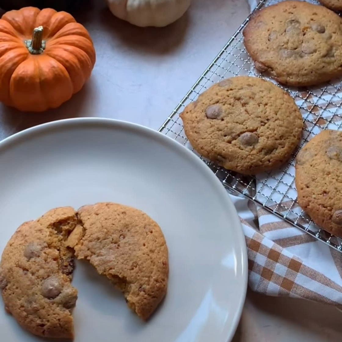 Pumpkin cookies
