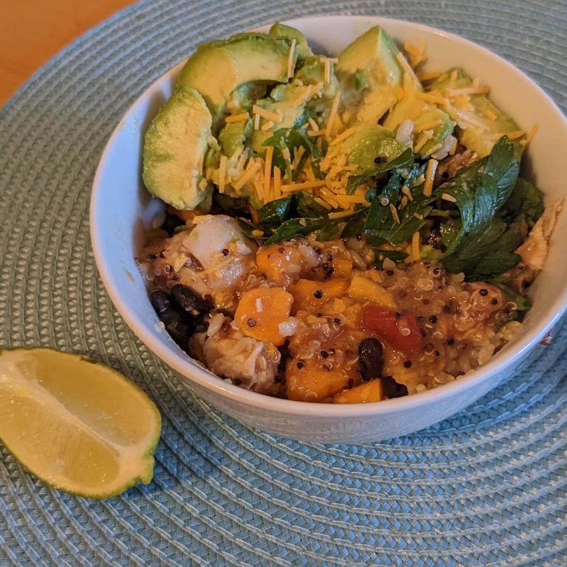 Crock Pot Chicken and Sweet Potato Soup