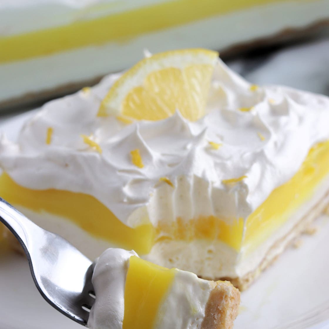 Lemon Lush Lasagna