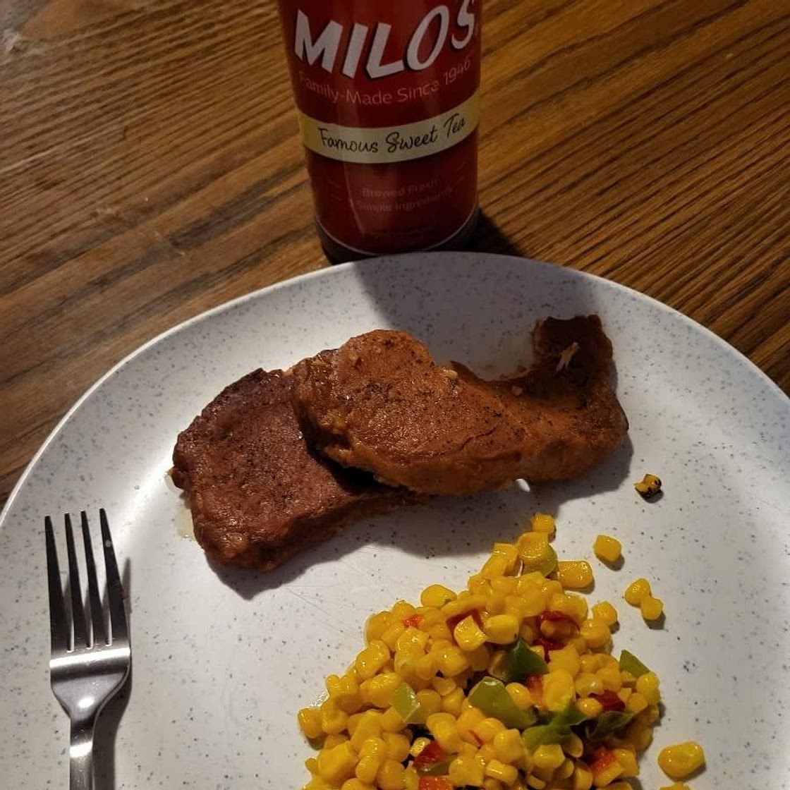 Slow Cooker Brown Sugar Garlic Pork Chops