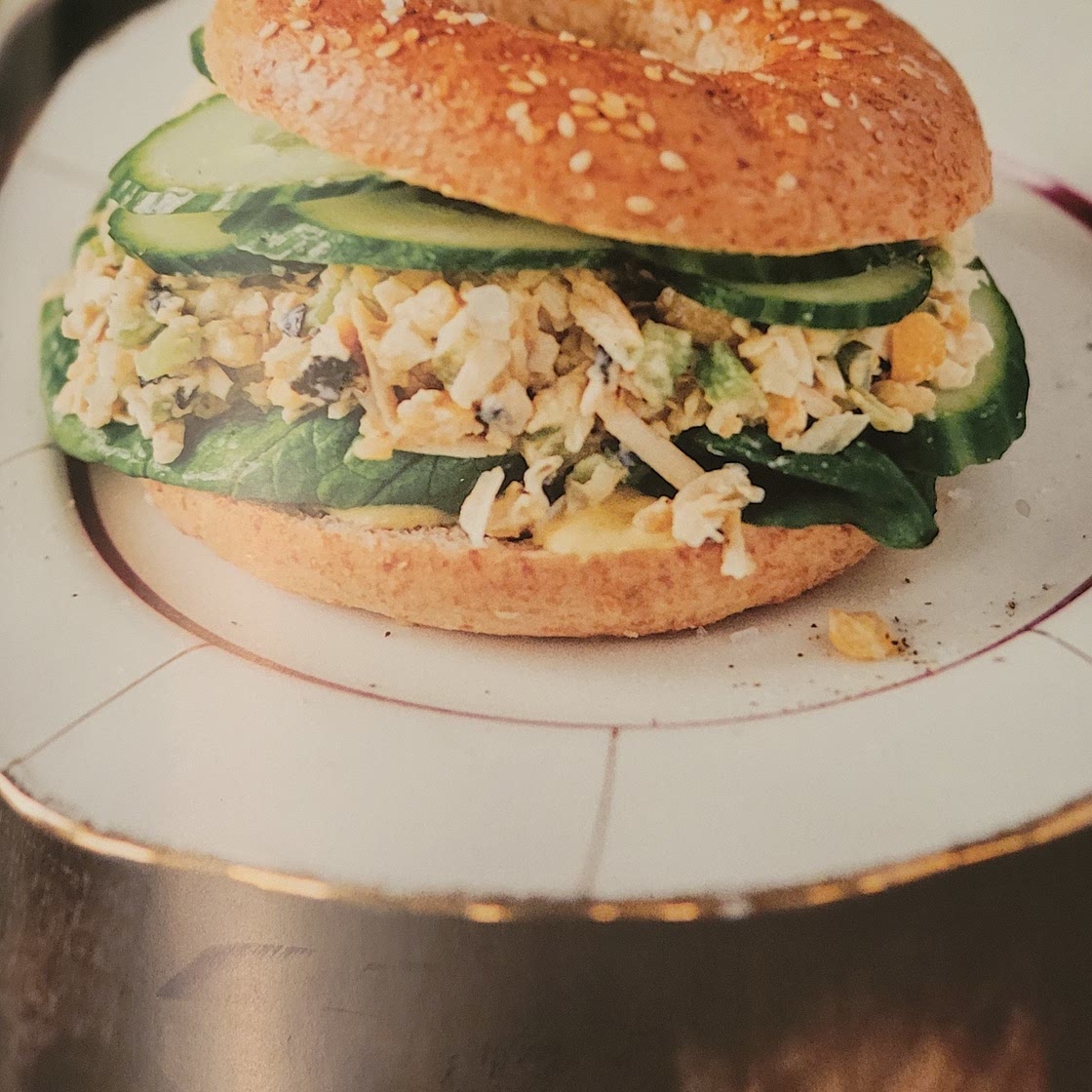 Sandwich à la salade de thon