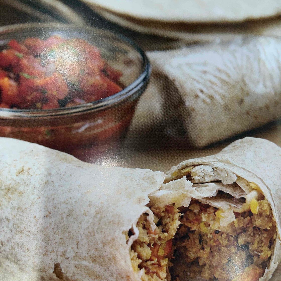 Sweet Potato and Egg Burritos 