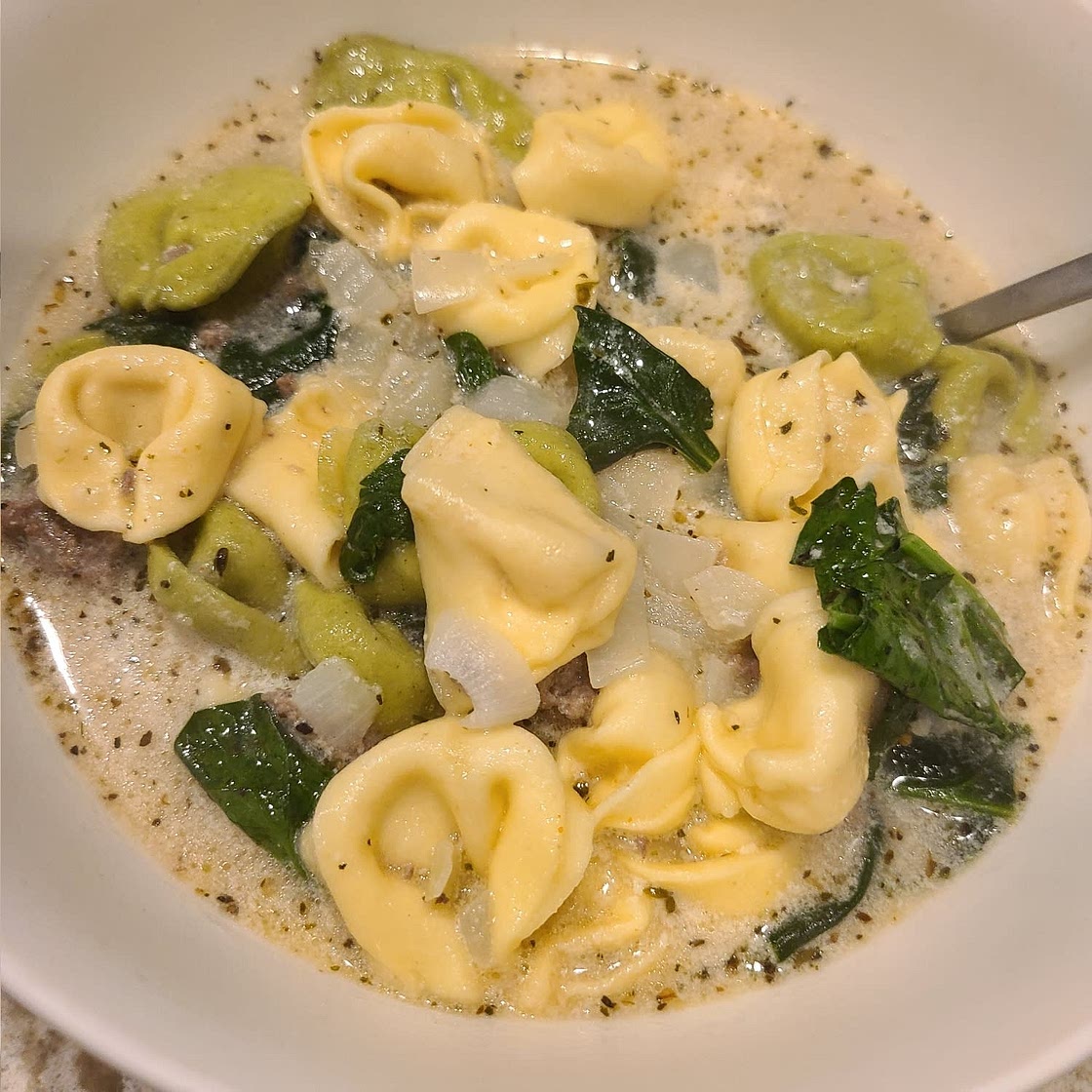 Sausage Tortellini Soup