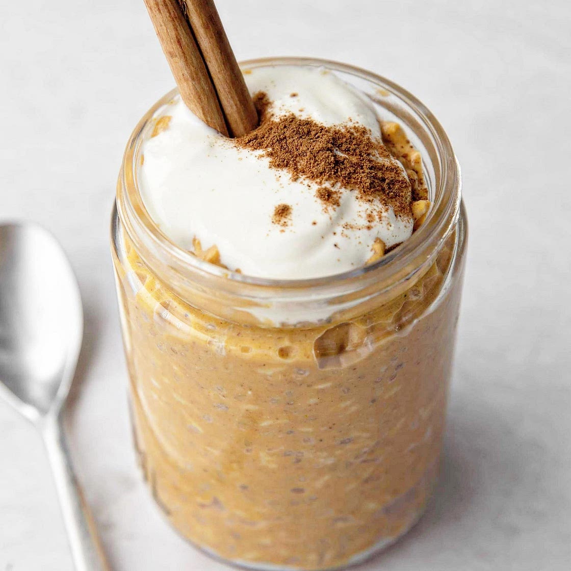 Nourishing Pumpkin Pie Overnight Oats
