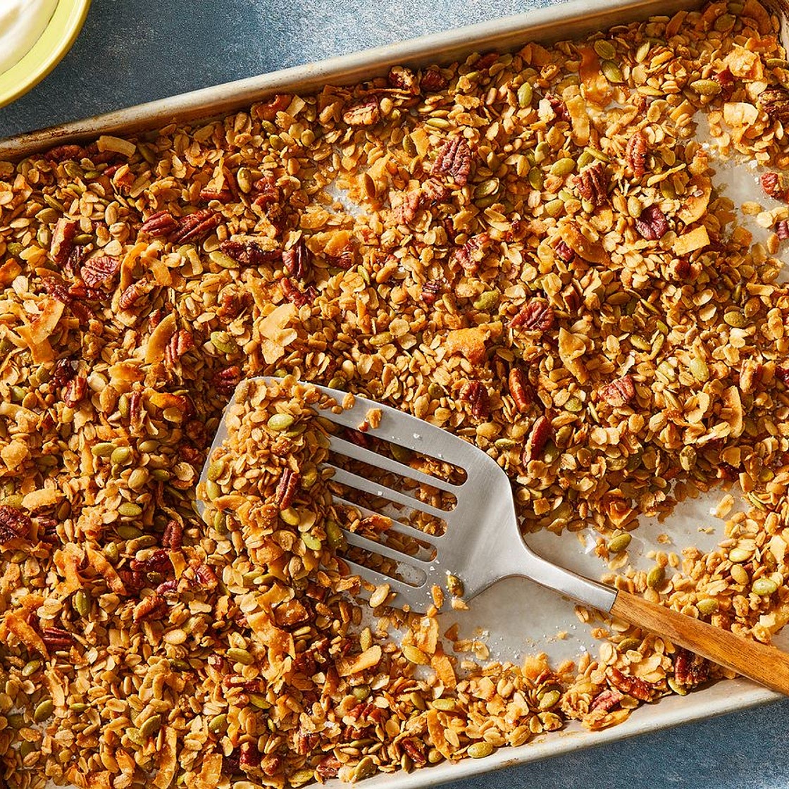 Olive Oil & Maple Granola From Nekisia Davis