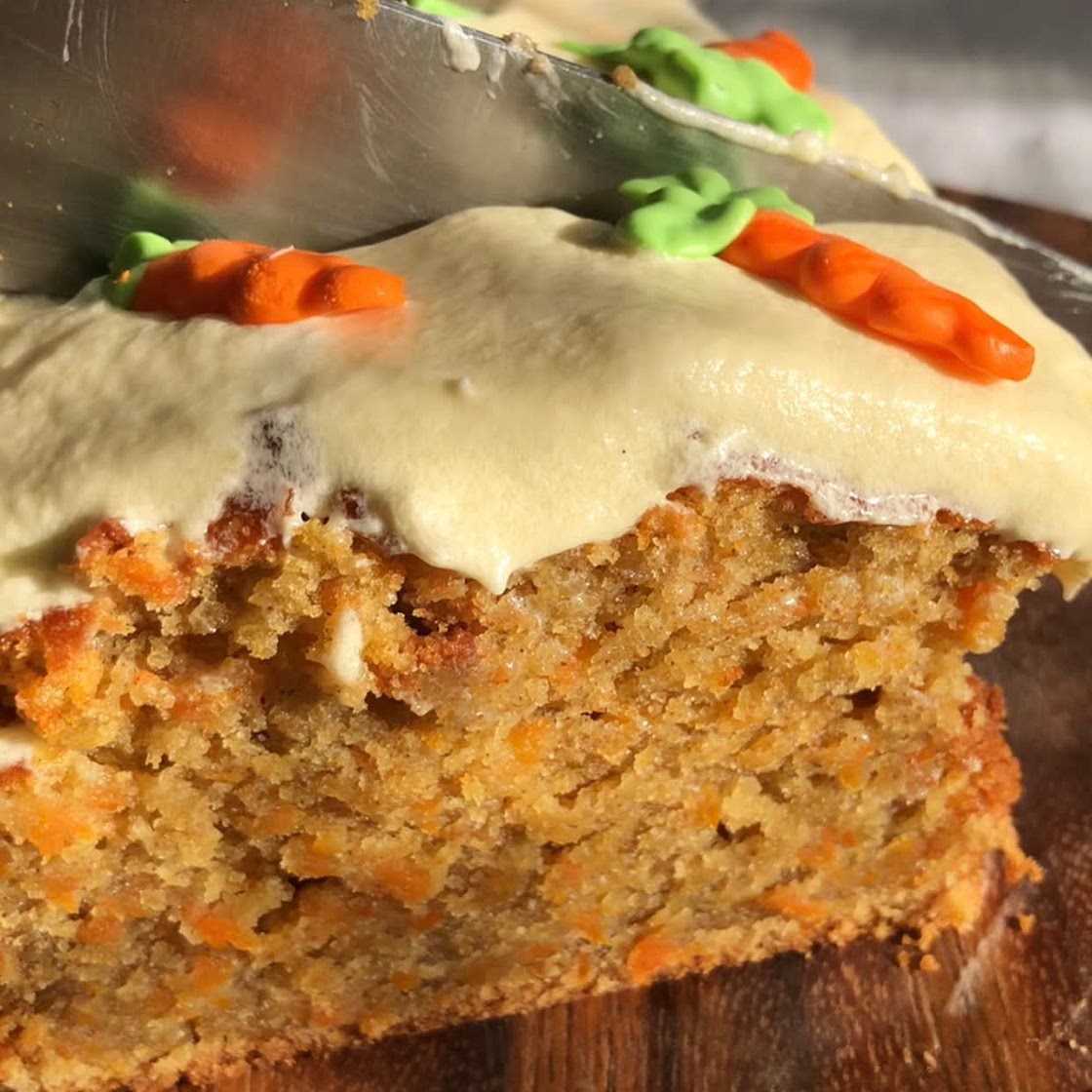 97 cal carrot cake loaf