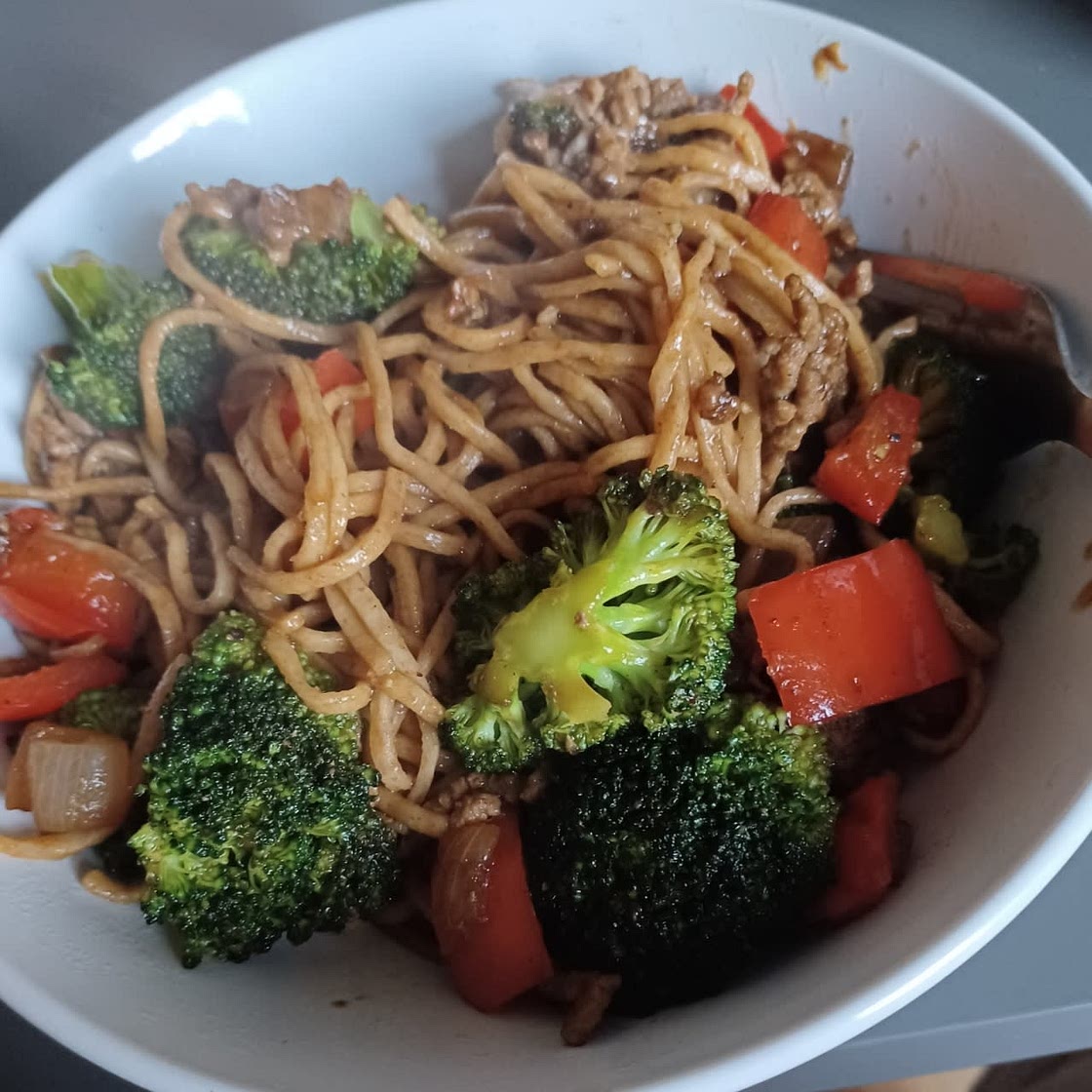 Healthy Beef Ramen Noodles