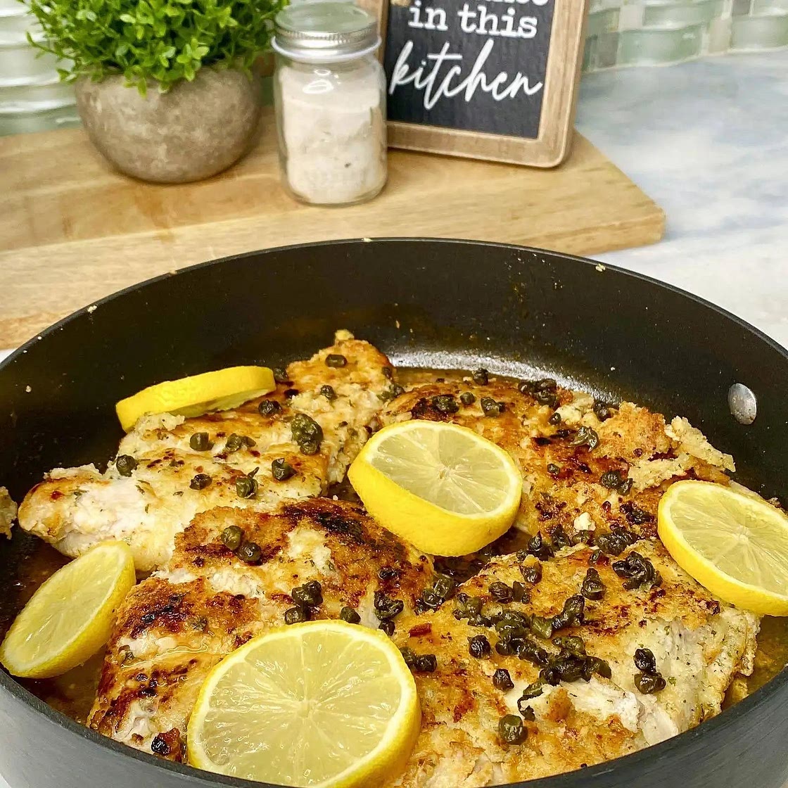 Low Carb Chicken Piccata