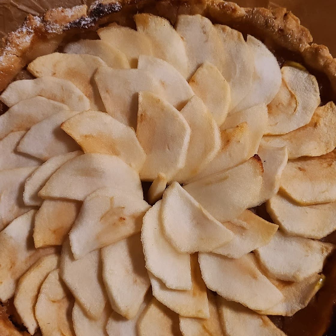 Apfel-Nuss-Zimt-Cheesecake