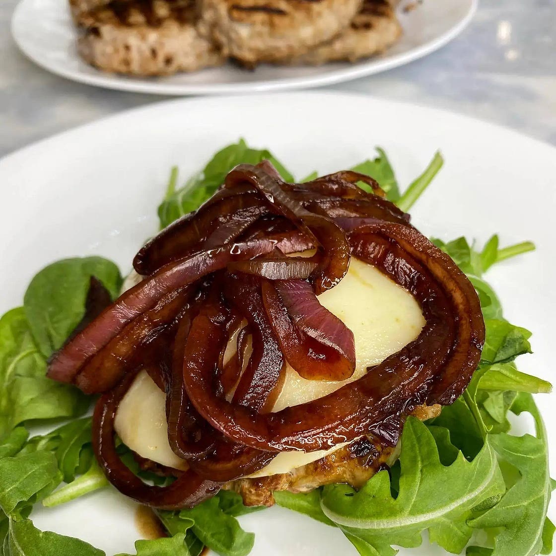 Balsamic Turkey Burgers