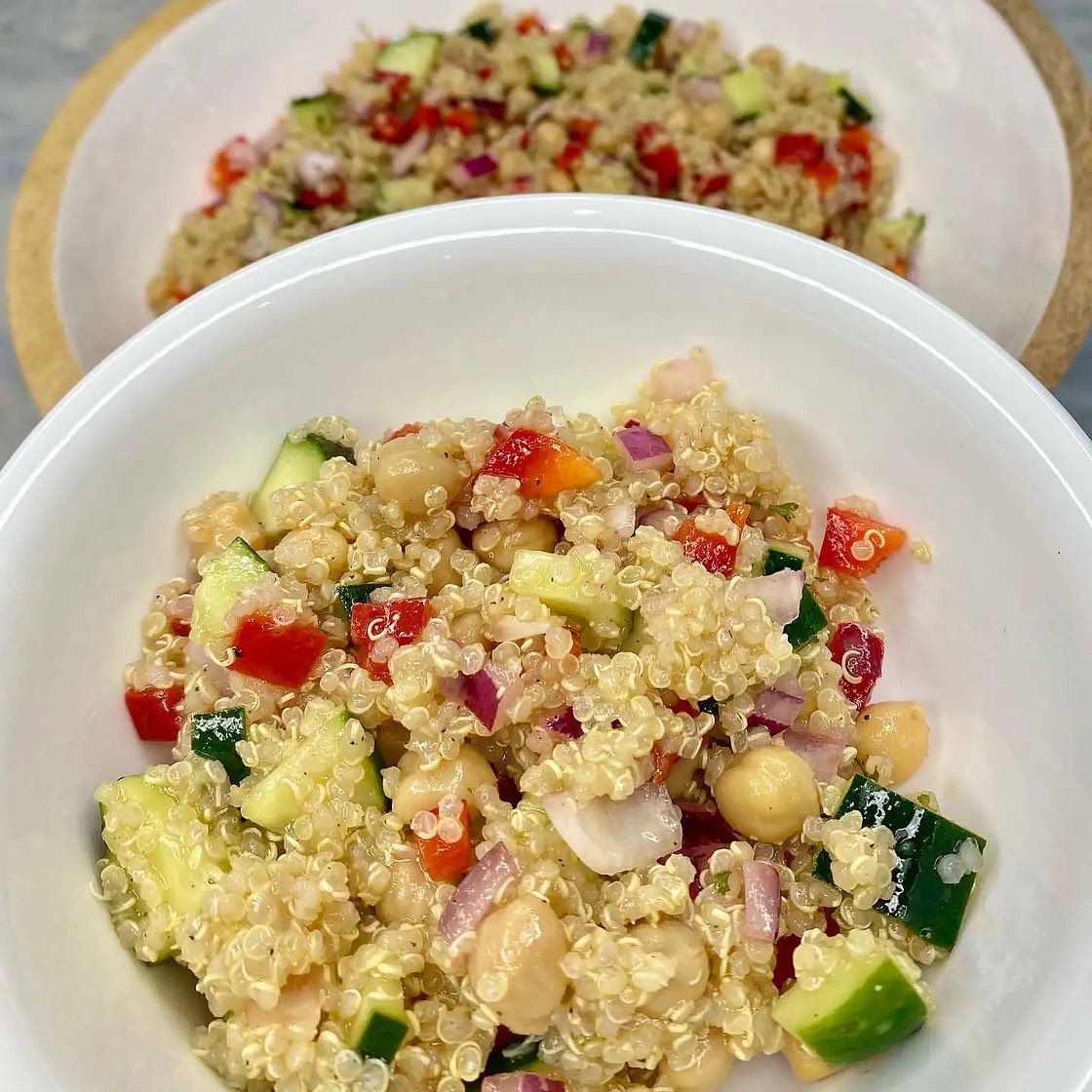 Quinoa & Chickpea Salad