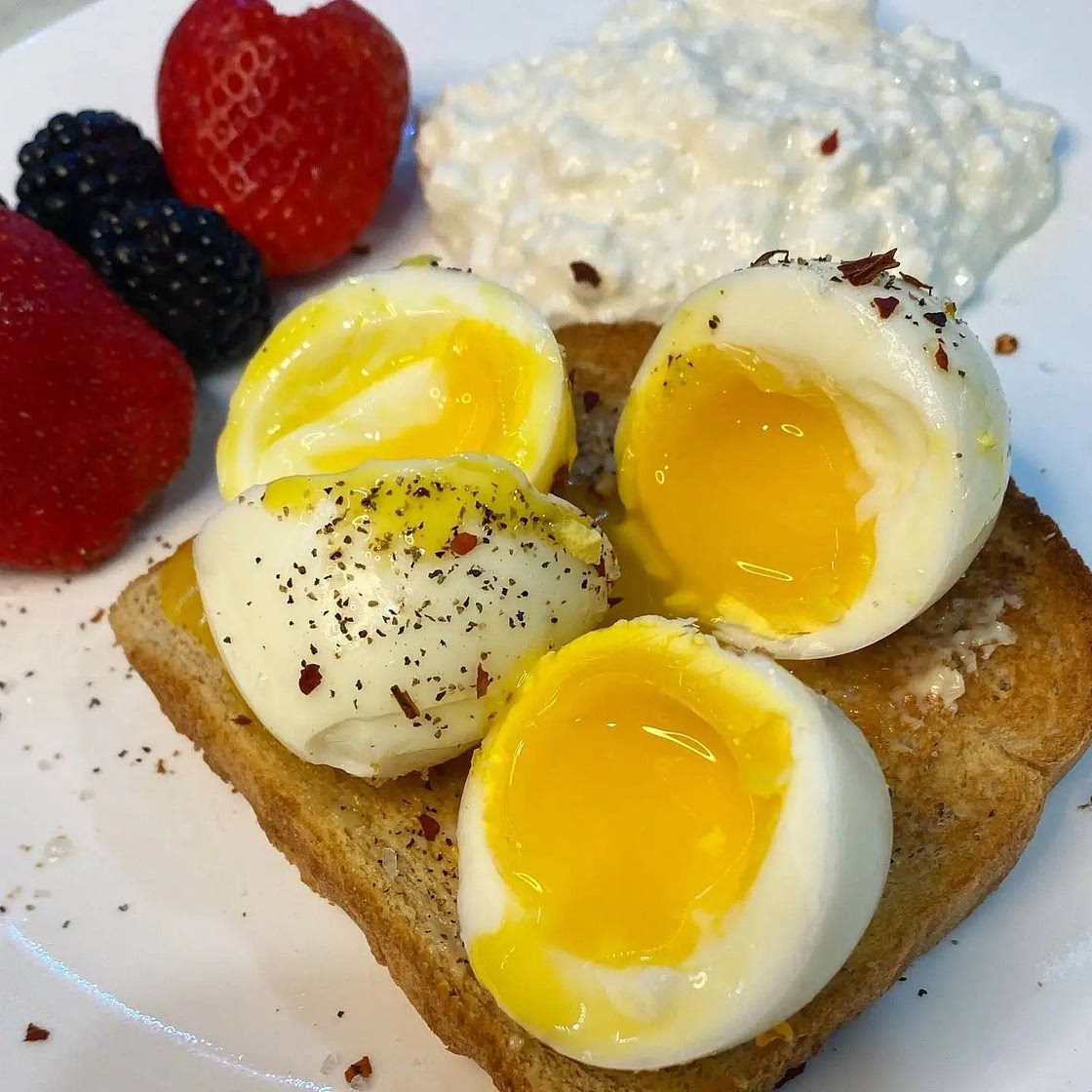 Air Fryer Poached Eggs