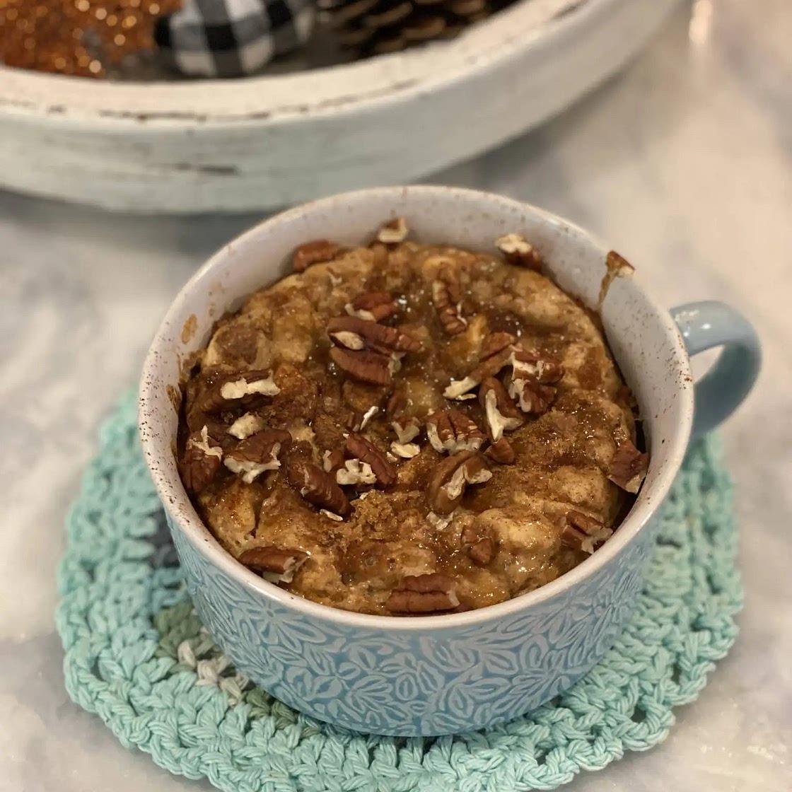 Apple Pie Protein Baked Oats