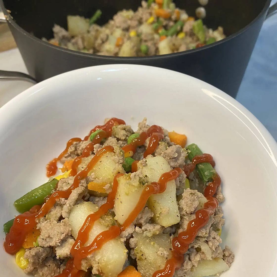 One Pot Turkey & Veggie Goulash