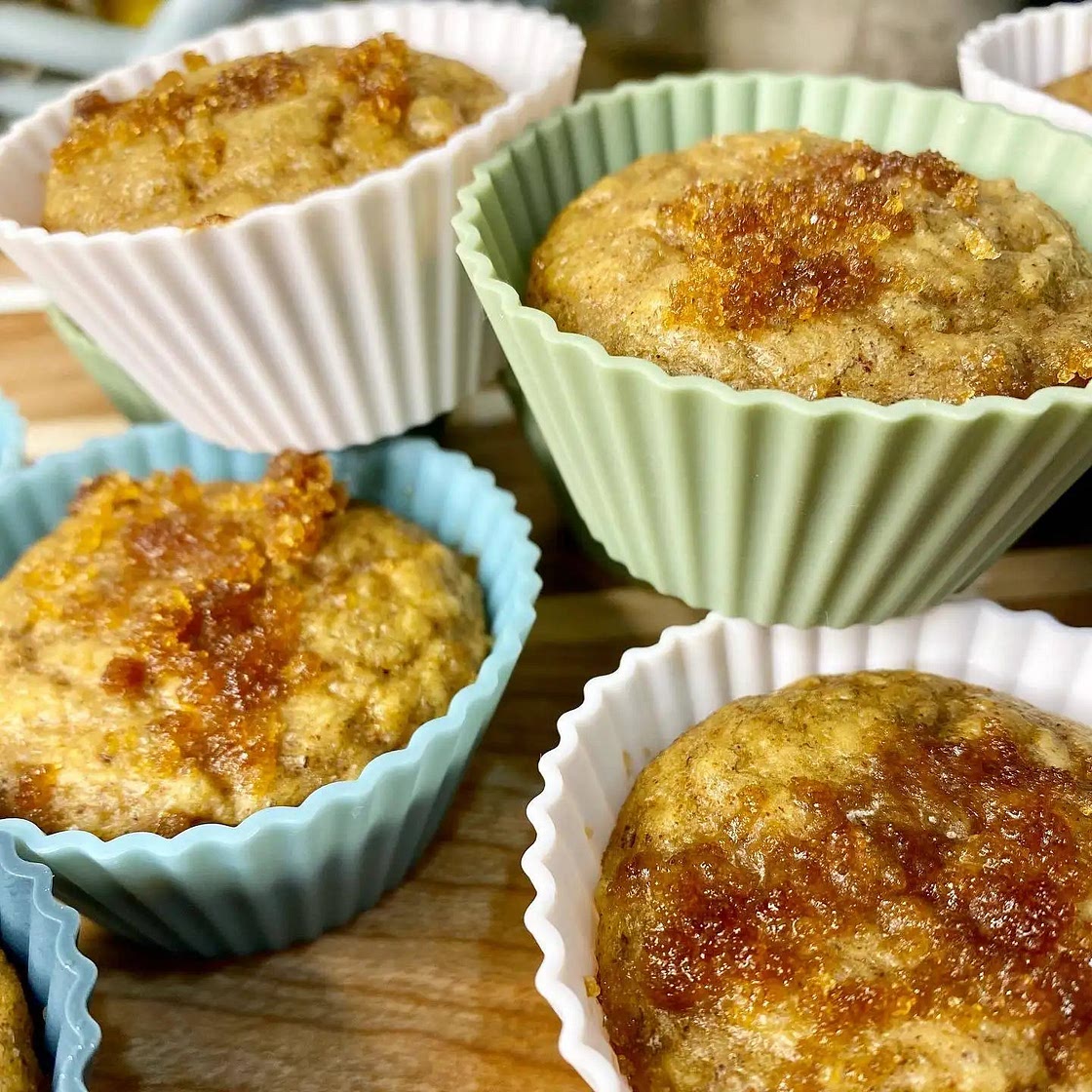 Banana Oat Muffins