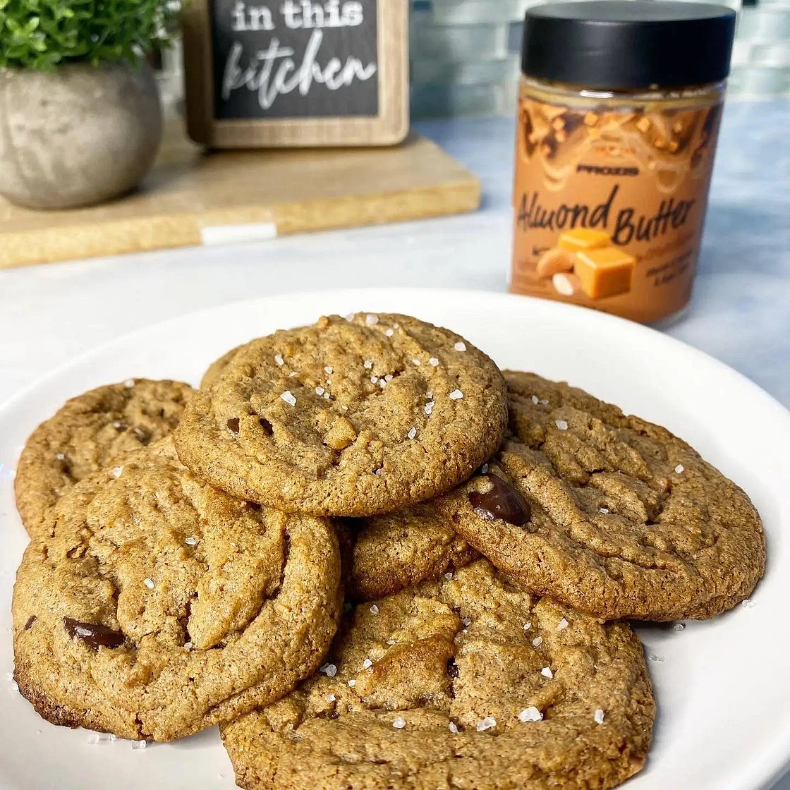 Flourless Chocolate Chip Cookies