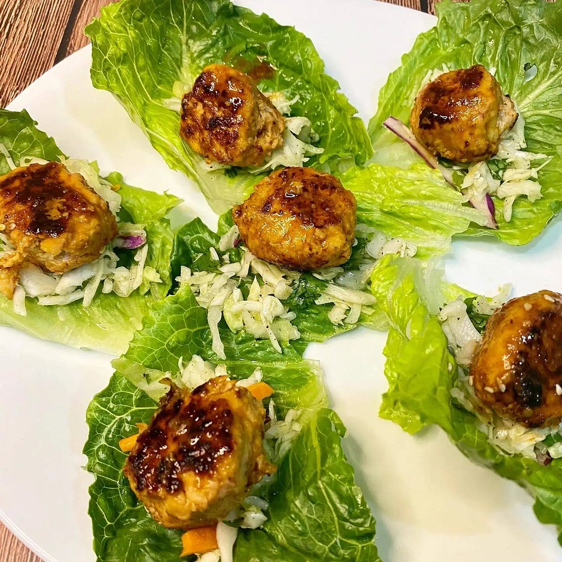 Asian Chicken Meatballs