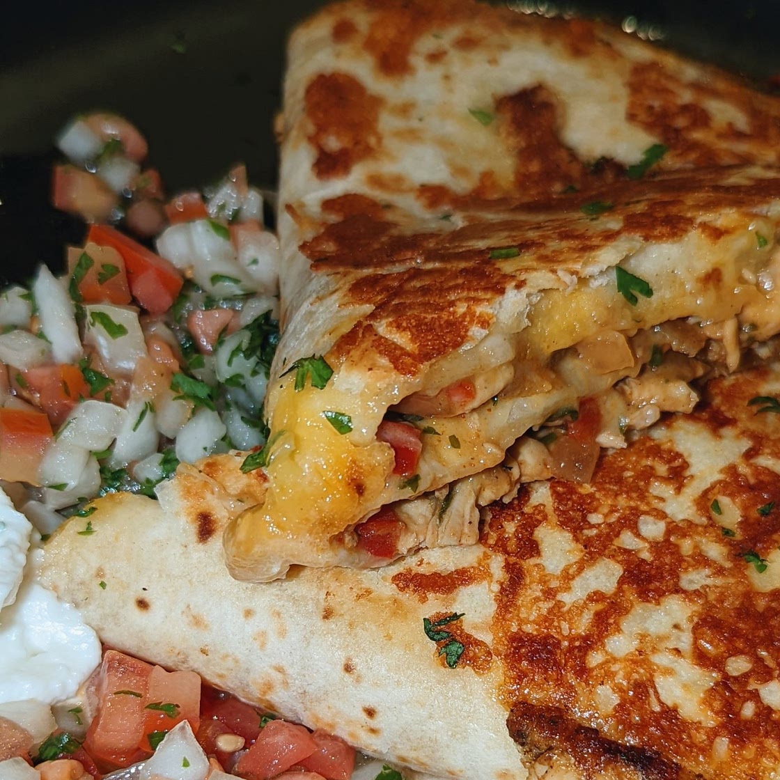 Chicken Fajita Quesadillas 🔥
