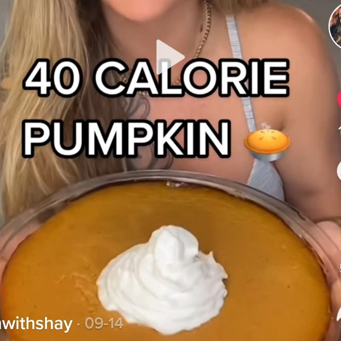 Low Calorie Pumpkin Pie