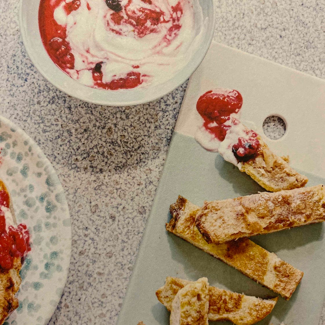 Nutty French toast 