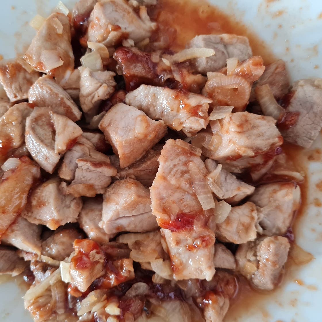 Porc au caramel