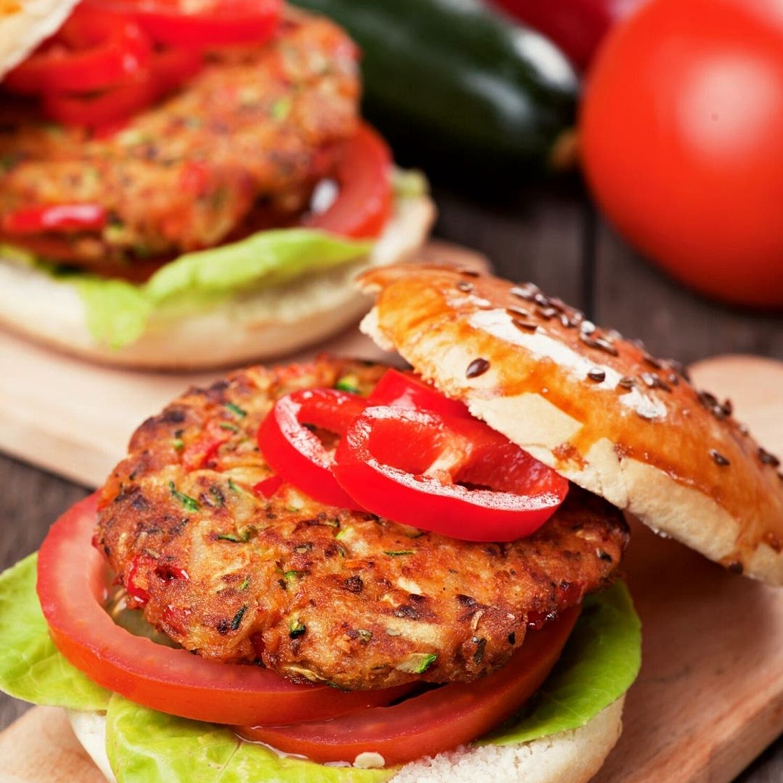Hamburger Vegan Aux Haricots Noirs Et Quinoa