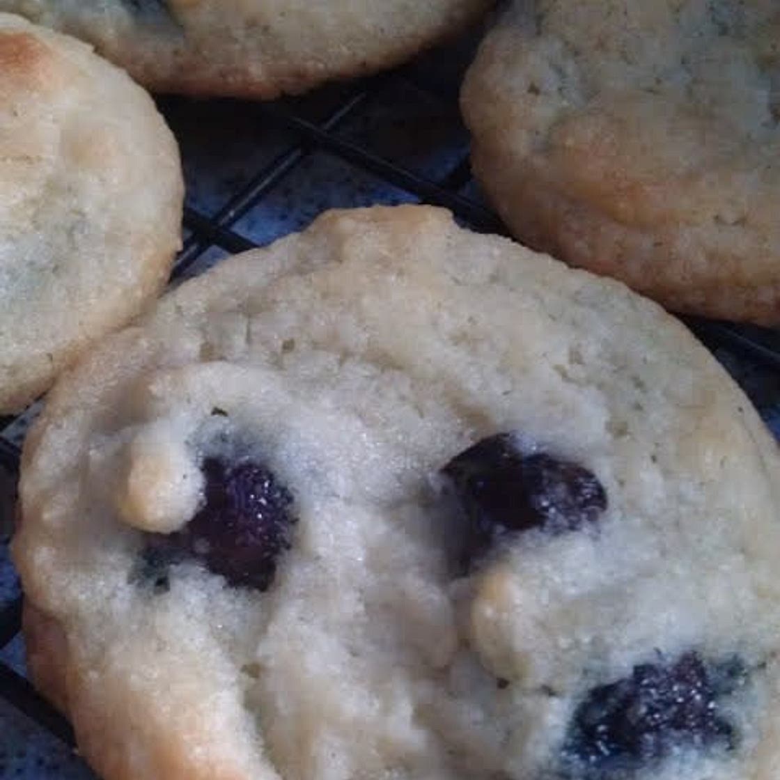 Blueberry Cream Cheese Cookies