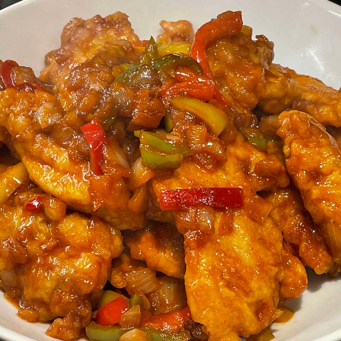 Low Carb Sweet & Sour Chicken