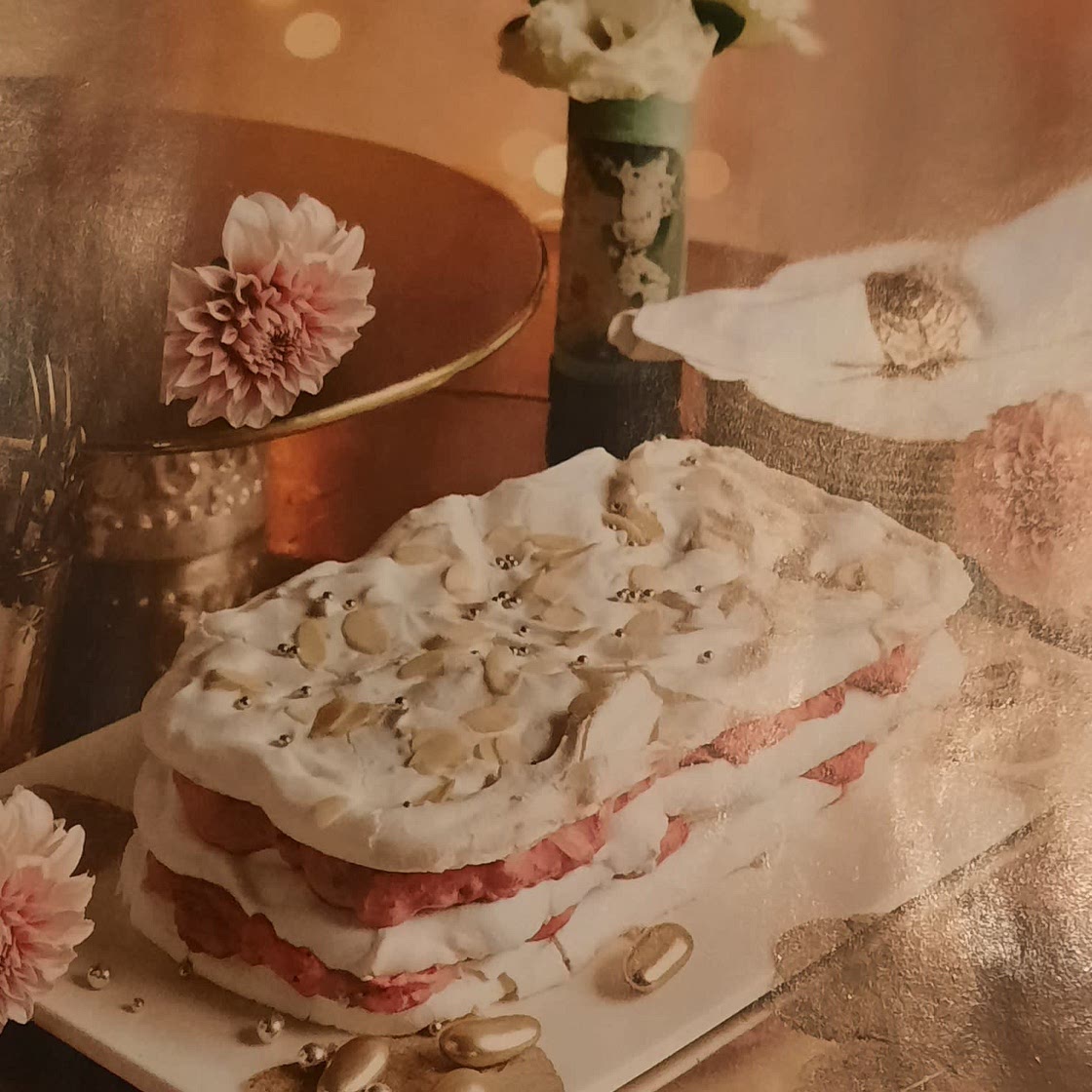 Berry Meringue Stack