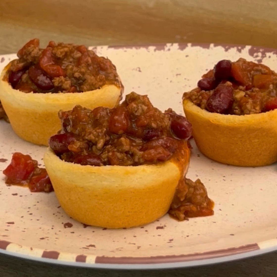 Chili with a special ingredient