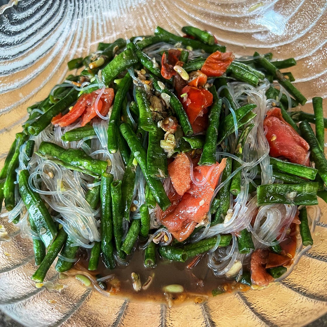 Green Bean Vermicelli Salad — Angiela Eats 