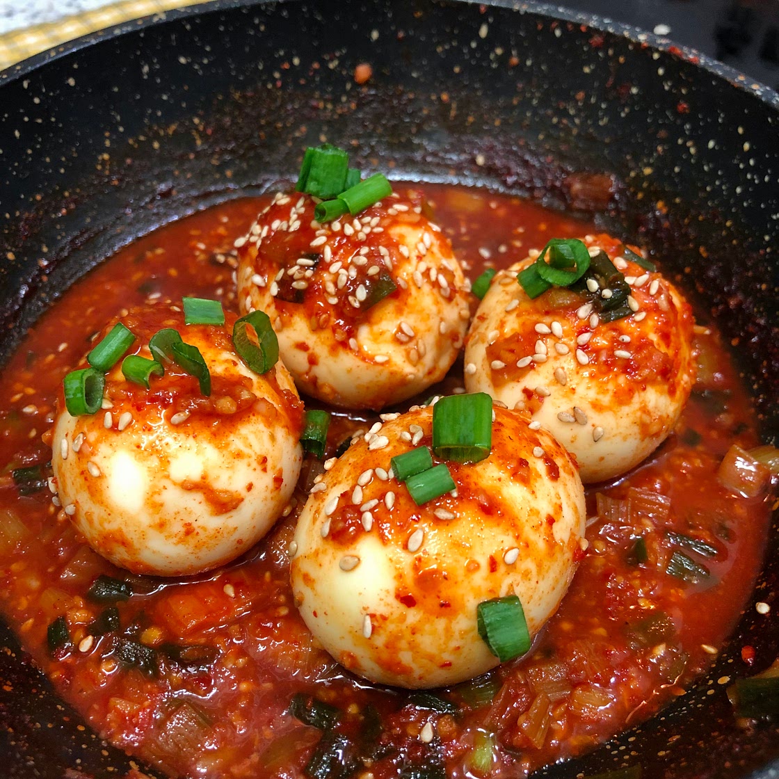 Spicy Egg Dish (Egg Bokki)