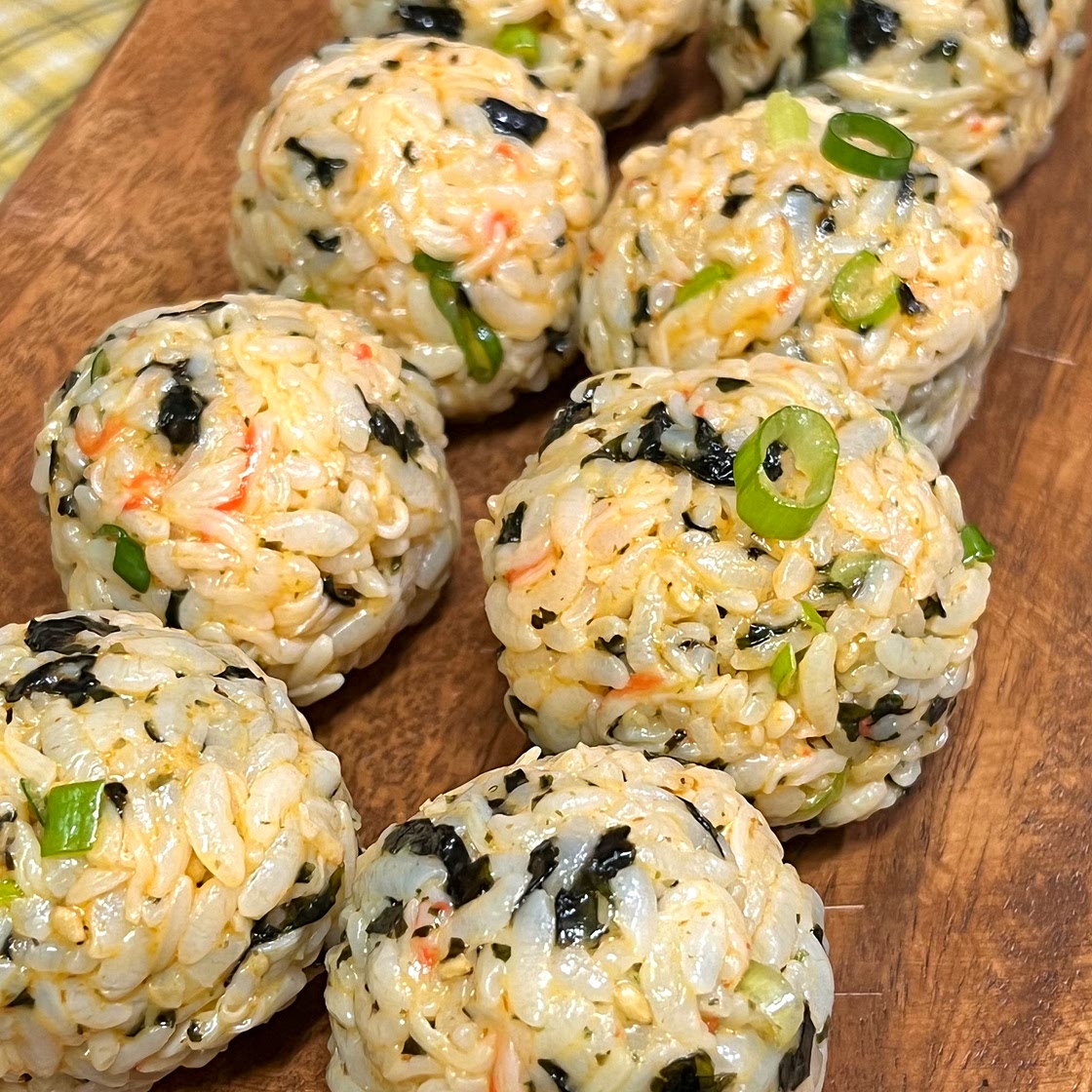 Delicious Crab Rice Balls