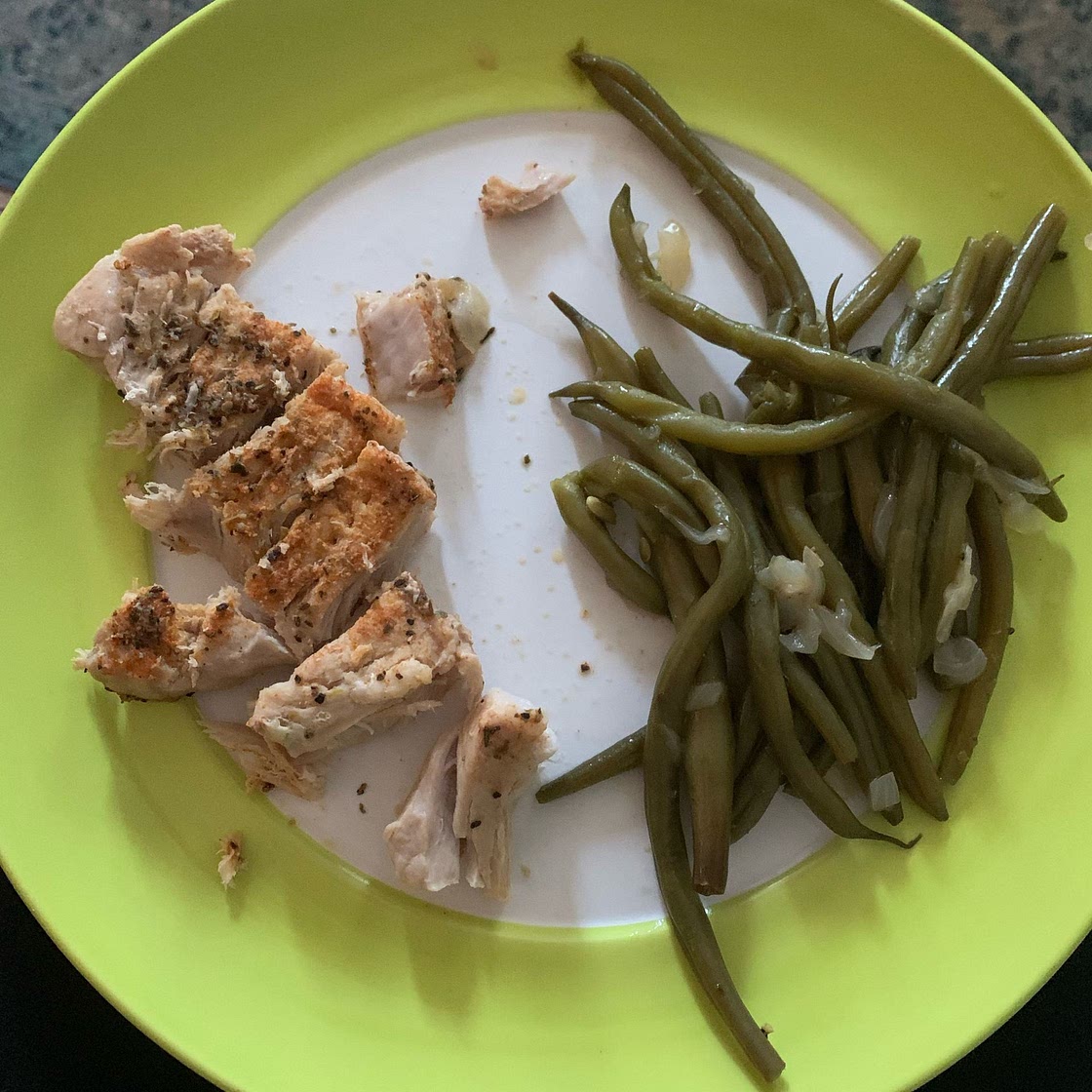 Instant Pot Pork Chops with Green Beans