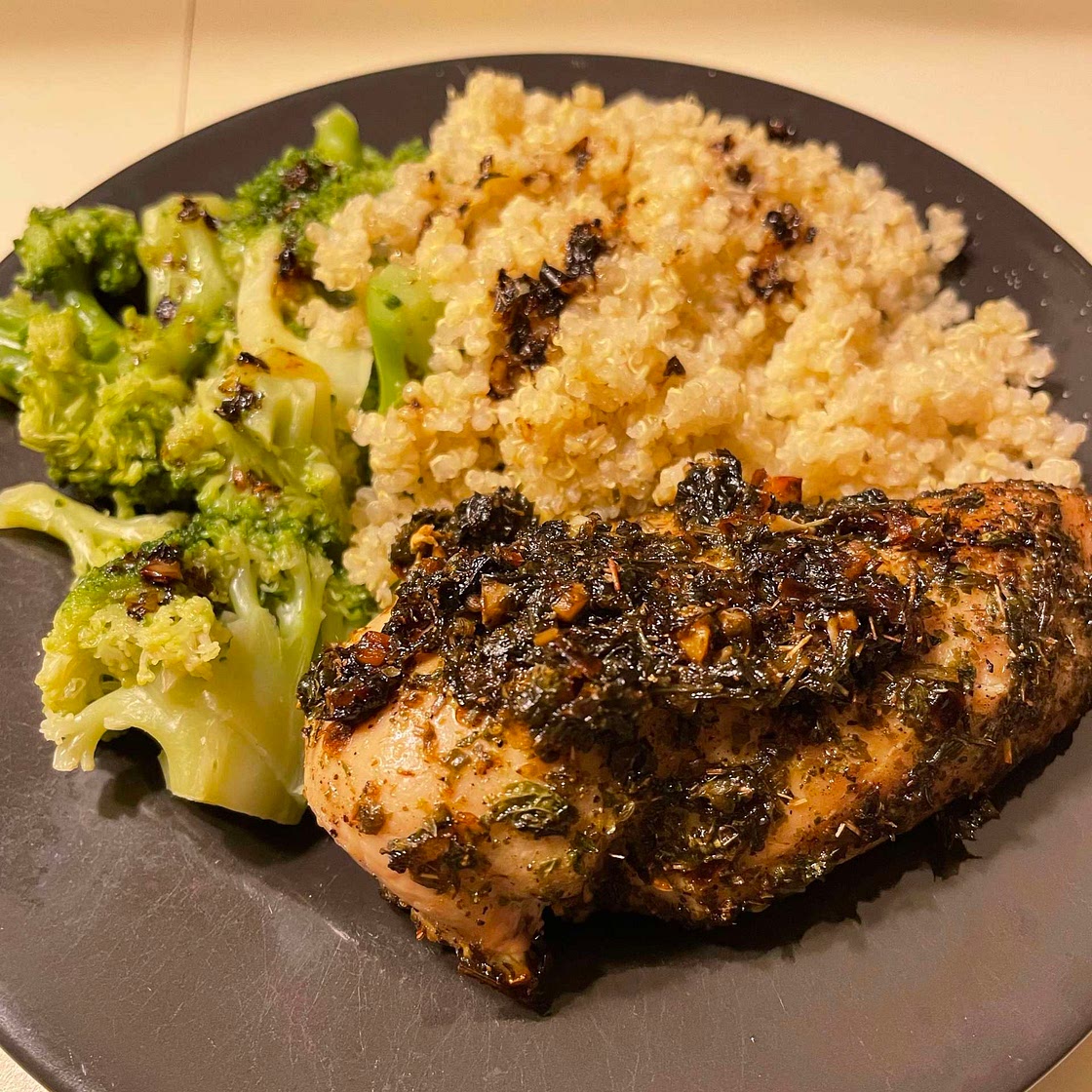Baked Chicken with Minted Chimichurri [HMC]