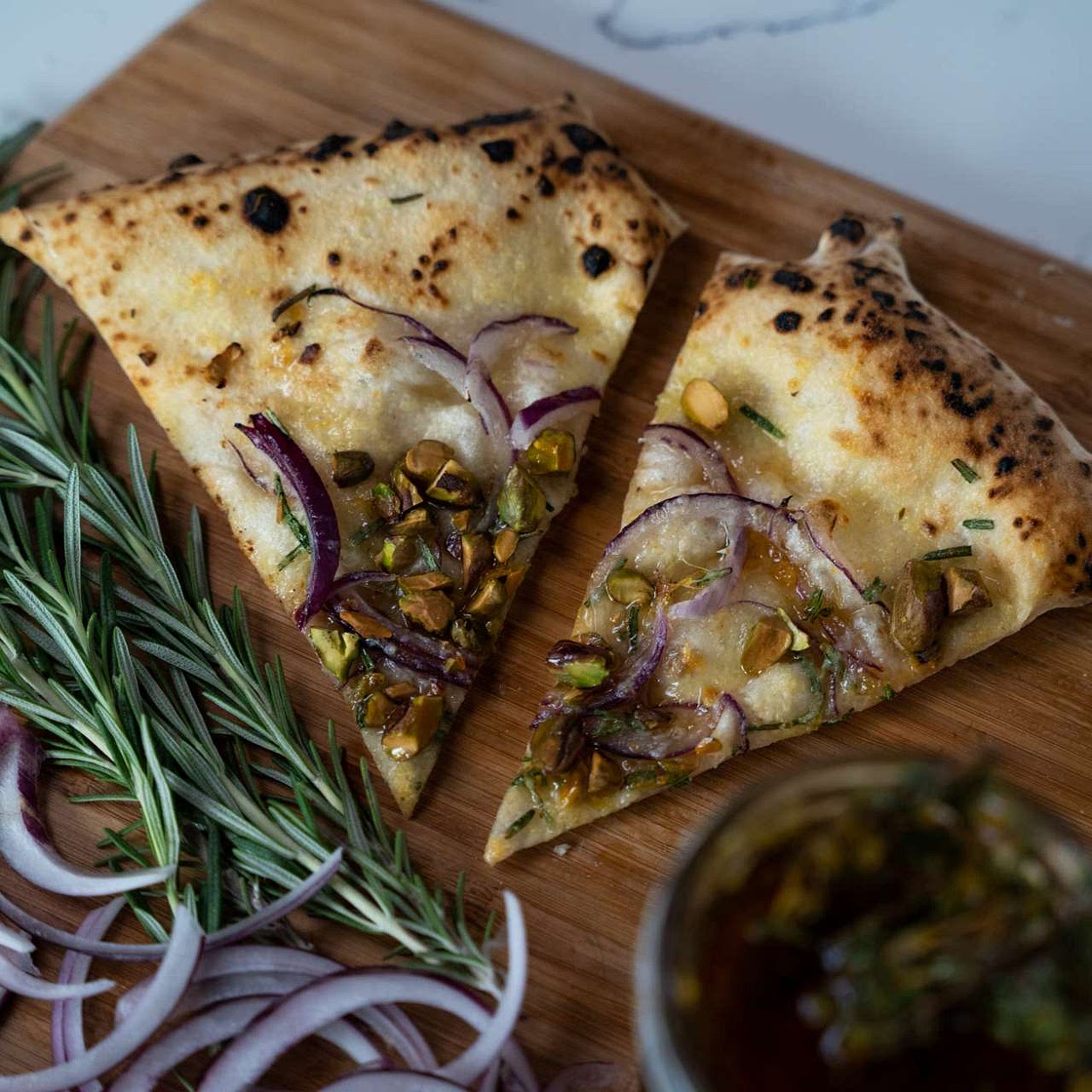 Chris Bianco-inspired Pistachio Pizza